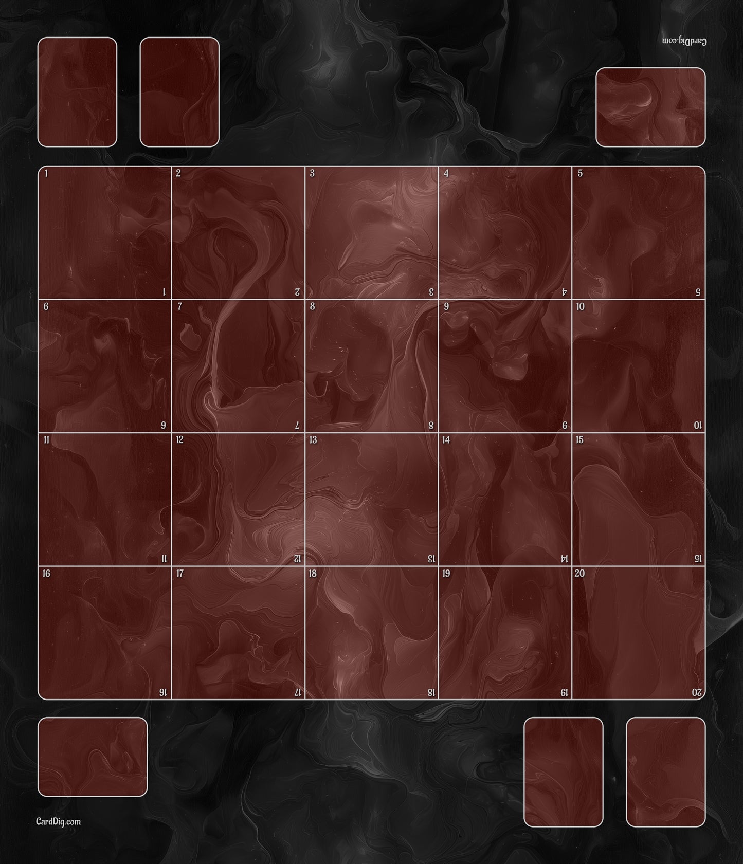 Red Void - Two Player Playmat for Sorcery: Contested Realm TCG