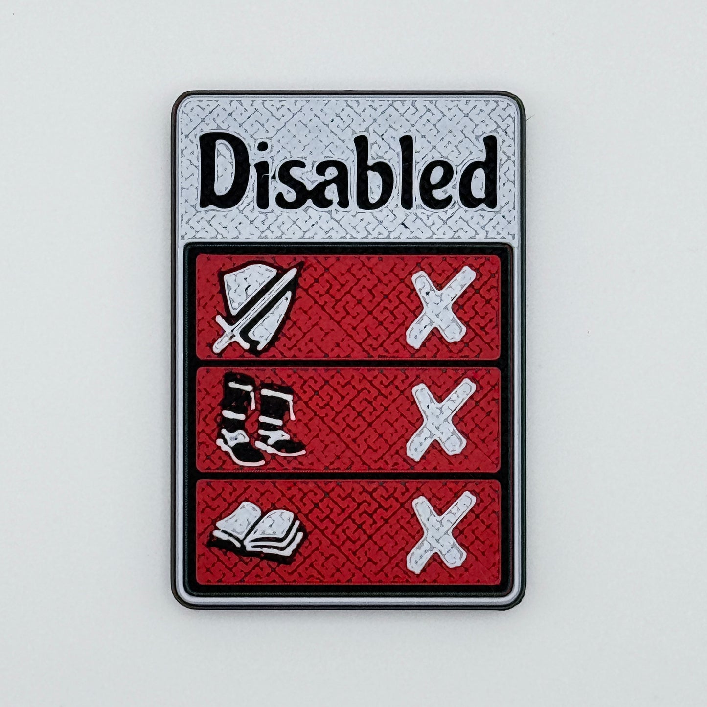Disabled Token