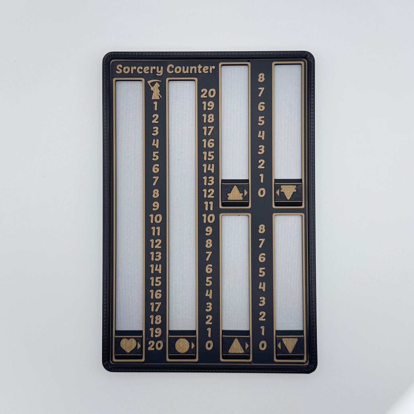 Sorcery Counter - Black & Gold