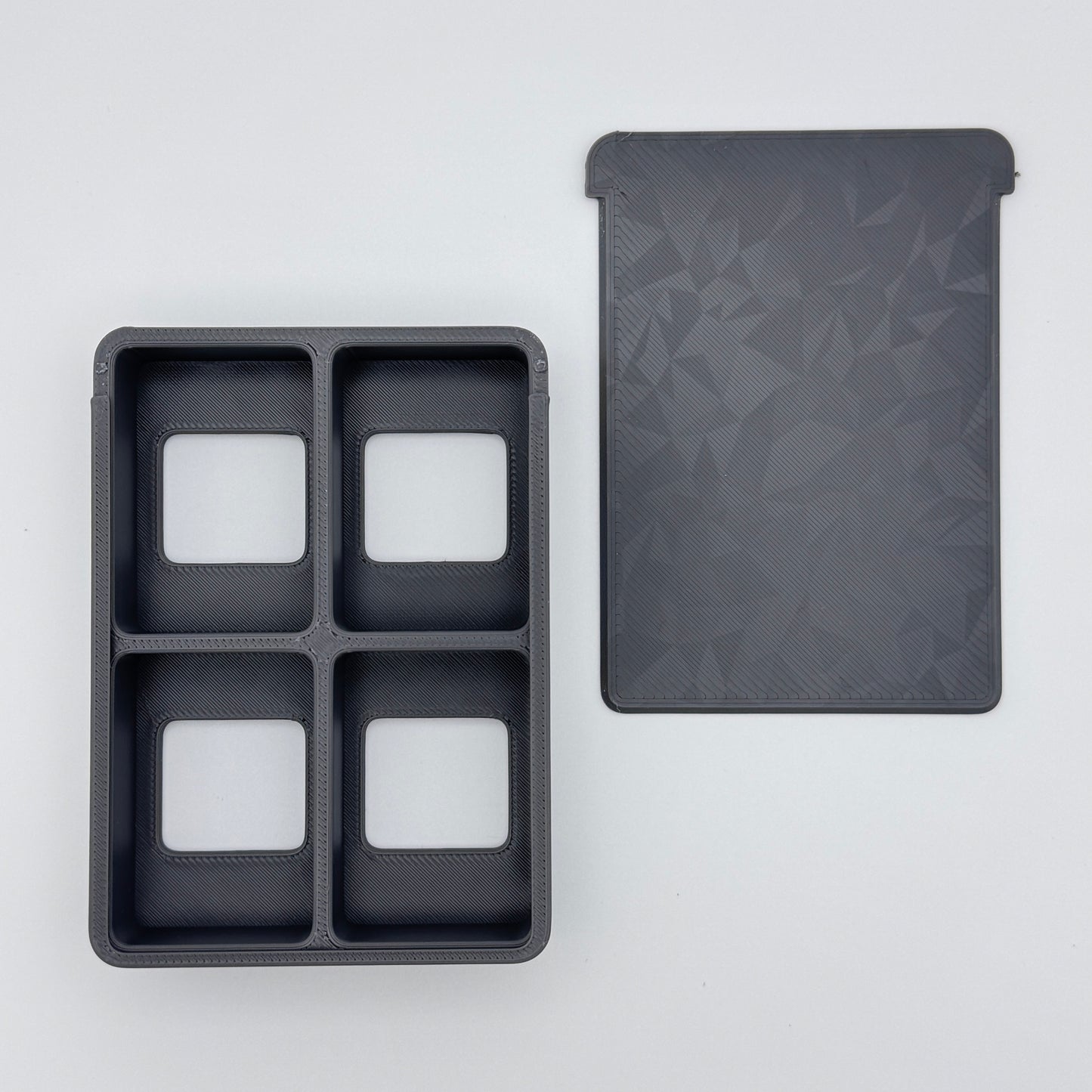 Base w/Sliding Top - Grey (up to 16 tokens)