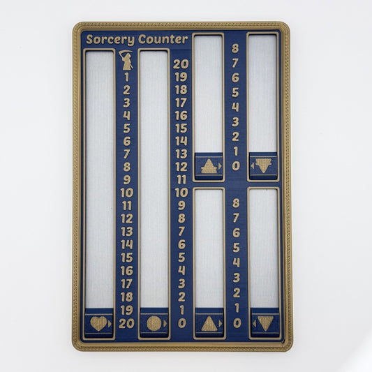 Sorcery Counter - Blue & Gold