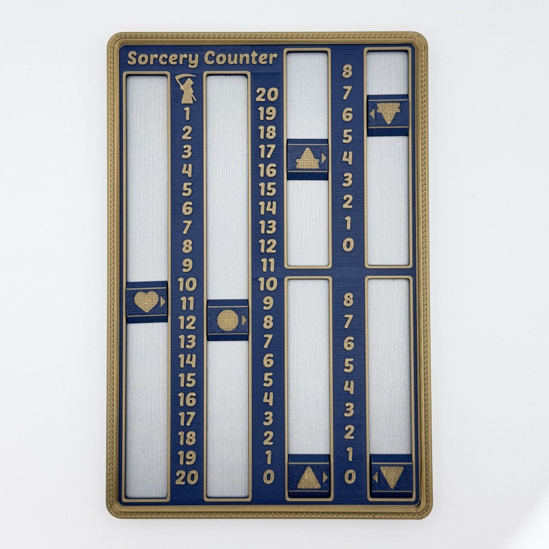 Sorcery Counter - Blue & Gold