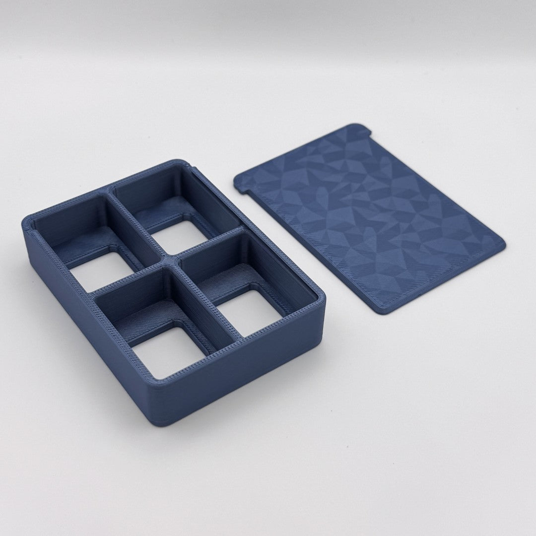Base w/Sliding Top - Blue (up to 16 tokens)