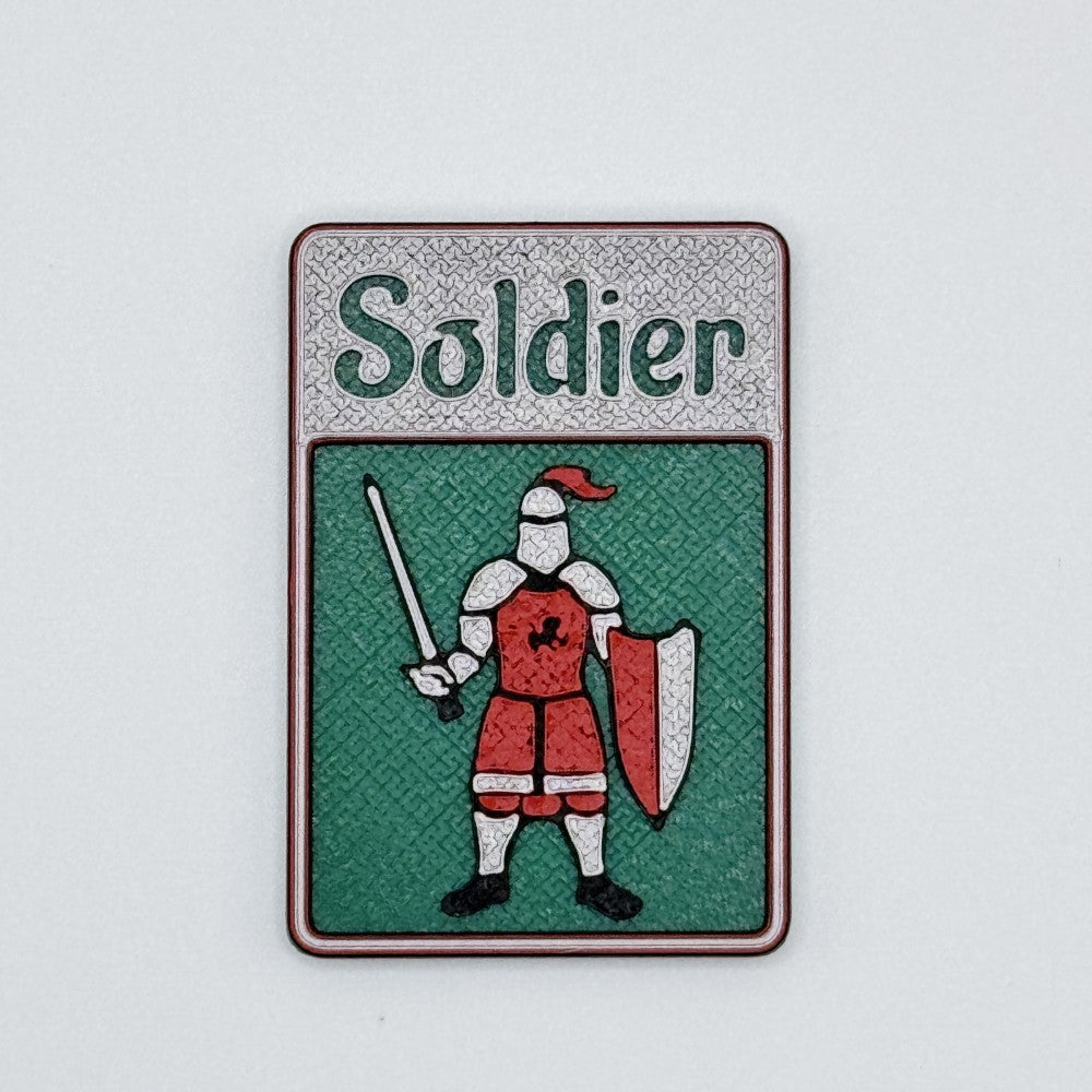 Soldier w/ Sword Token (green)