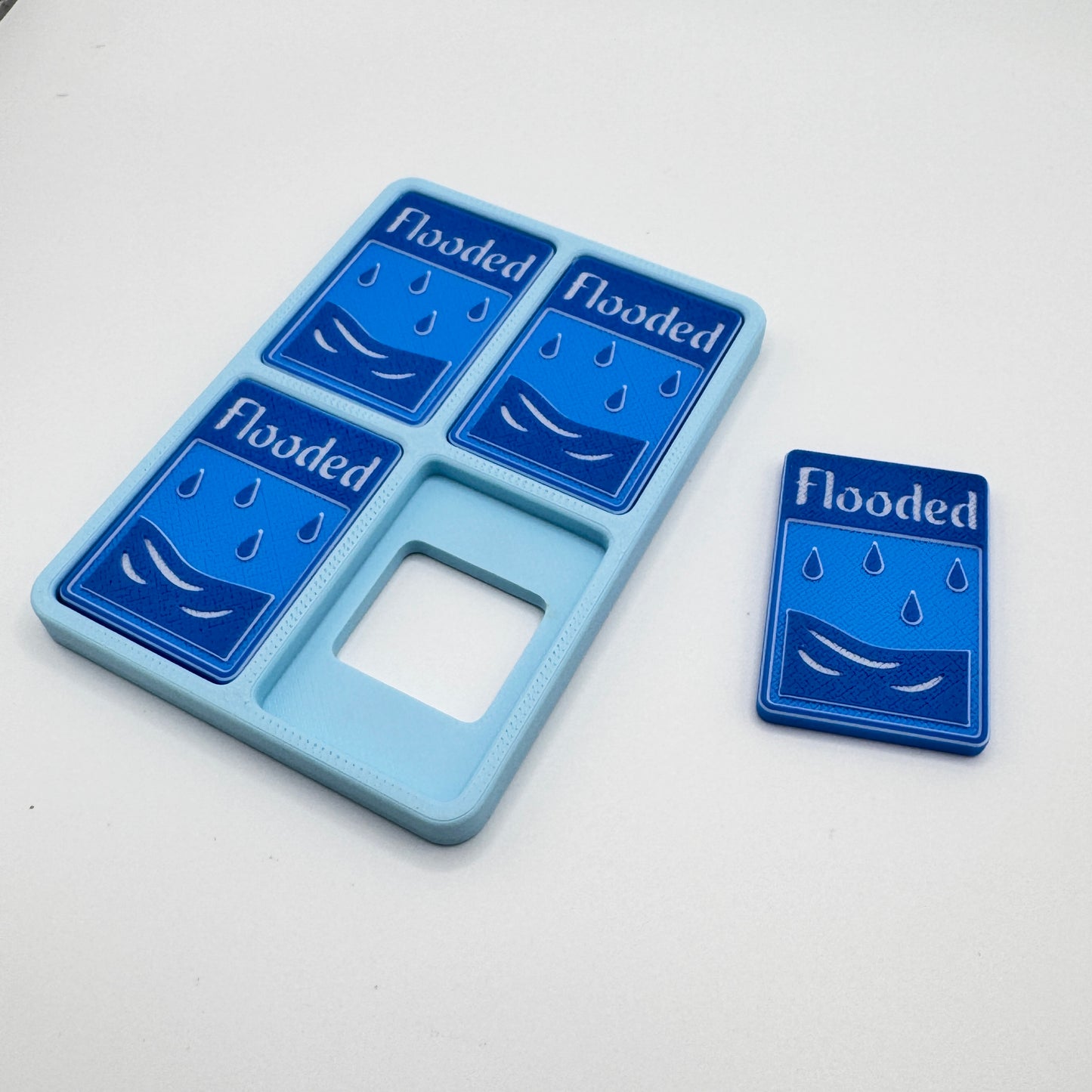 Flooded Token - Blue