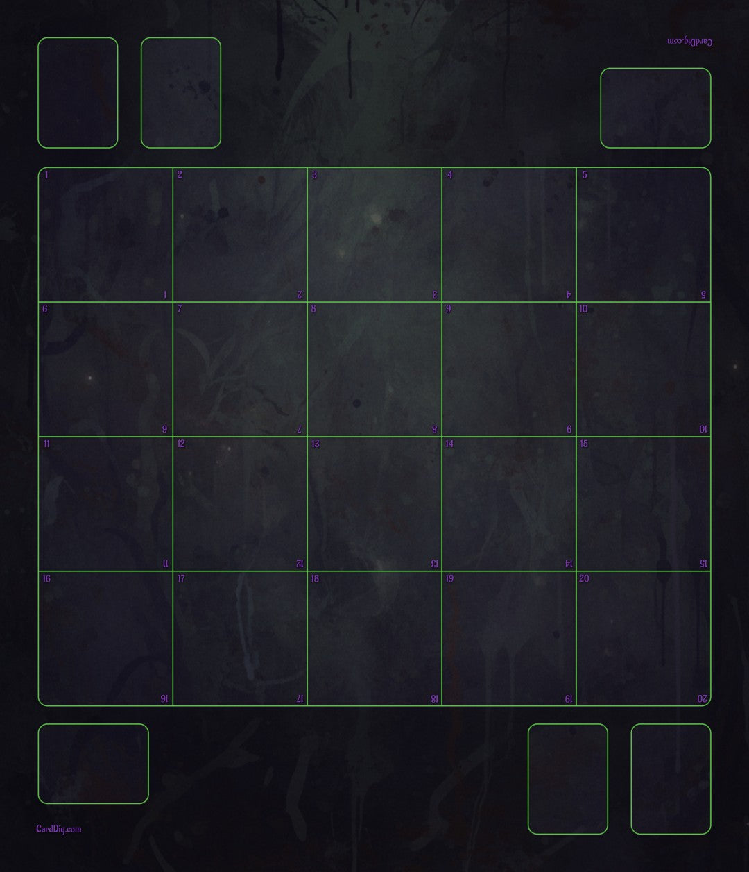 Gothic Green - Two Player Playmat for Sorcery: Contested Realm TCG