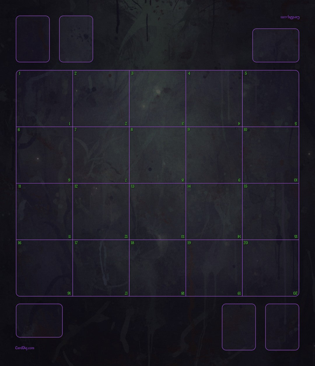 Gothic Purple - Two Player Playmat for Sorcery: Contested Realm TCG