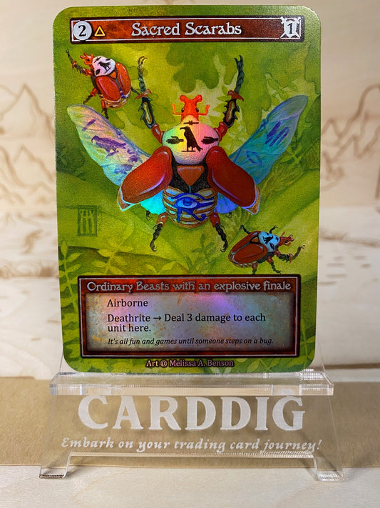 Sacred Scarabs - Foil (α Ord)