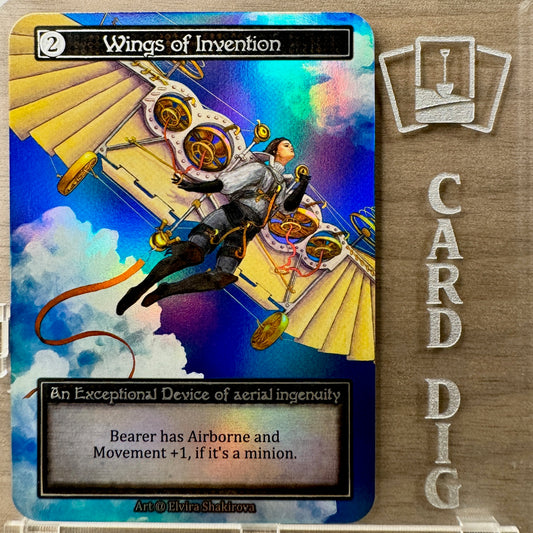 Wings of Invention - Foil (α Exc)