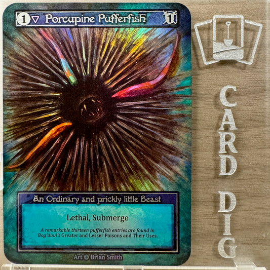 Porcupine Pufferfish - Foil (α Ord)