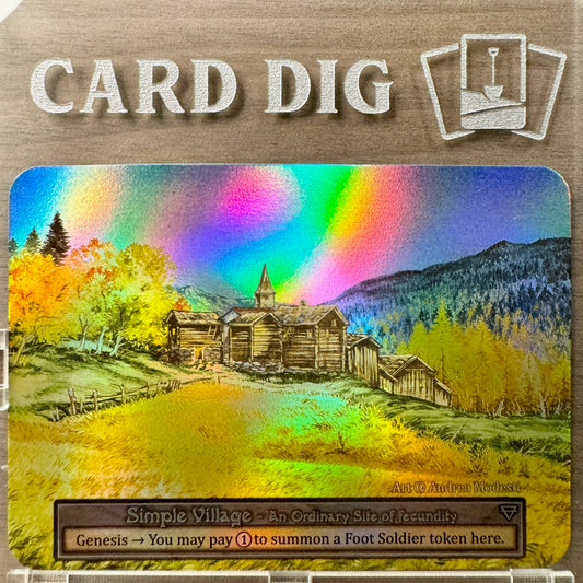 Simple Village - Foil (α Ord)