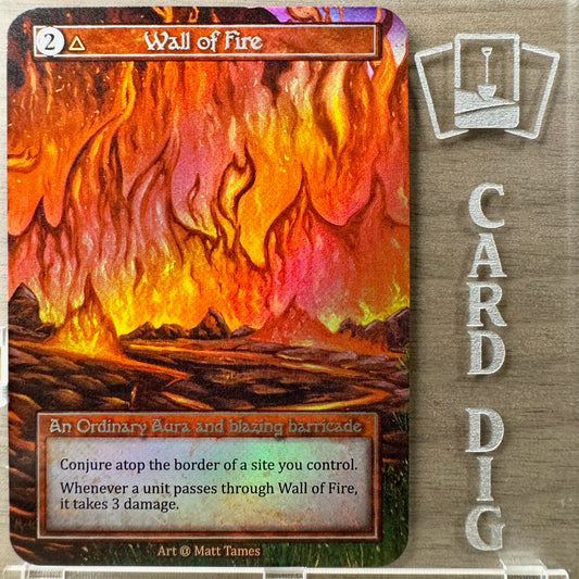 Wall of Fire - Foil (α Ord)