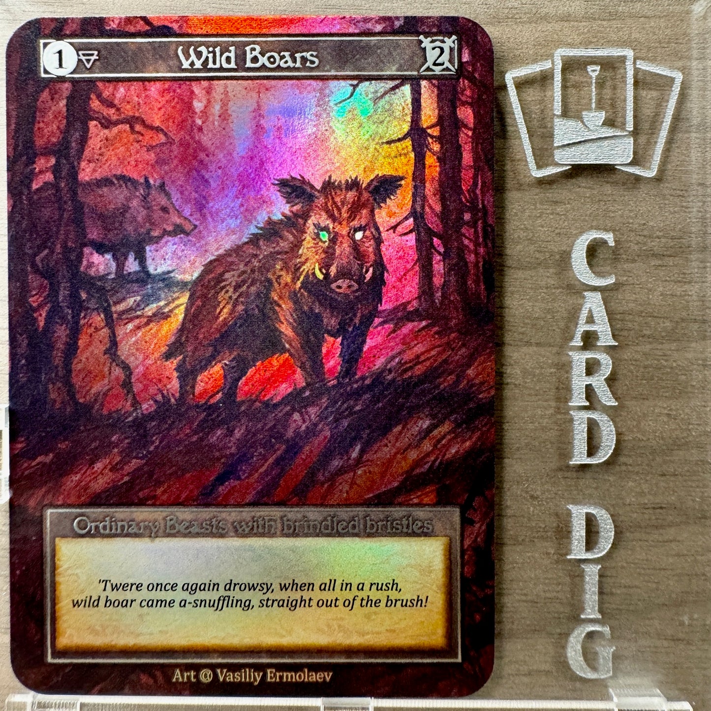 Wild Boars - Foil (α Ord)