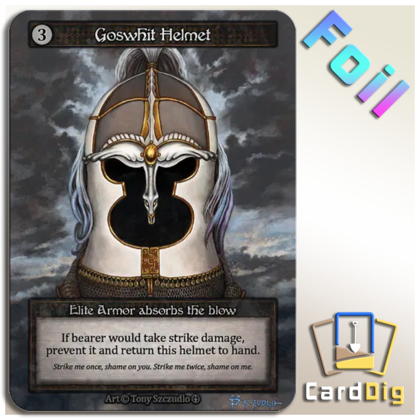 Goswhit Helmet - Foil (AL Elite)