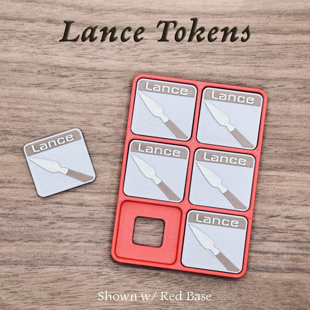 Lance - Magnetic Tokens (Grey)