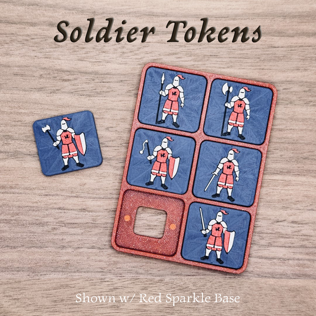 Soldier - Magnetic Tokens – Card Dig