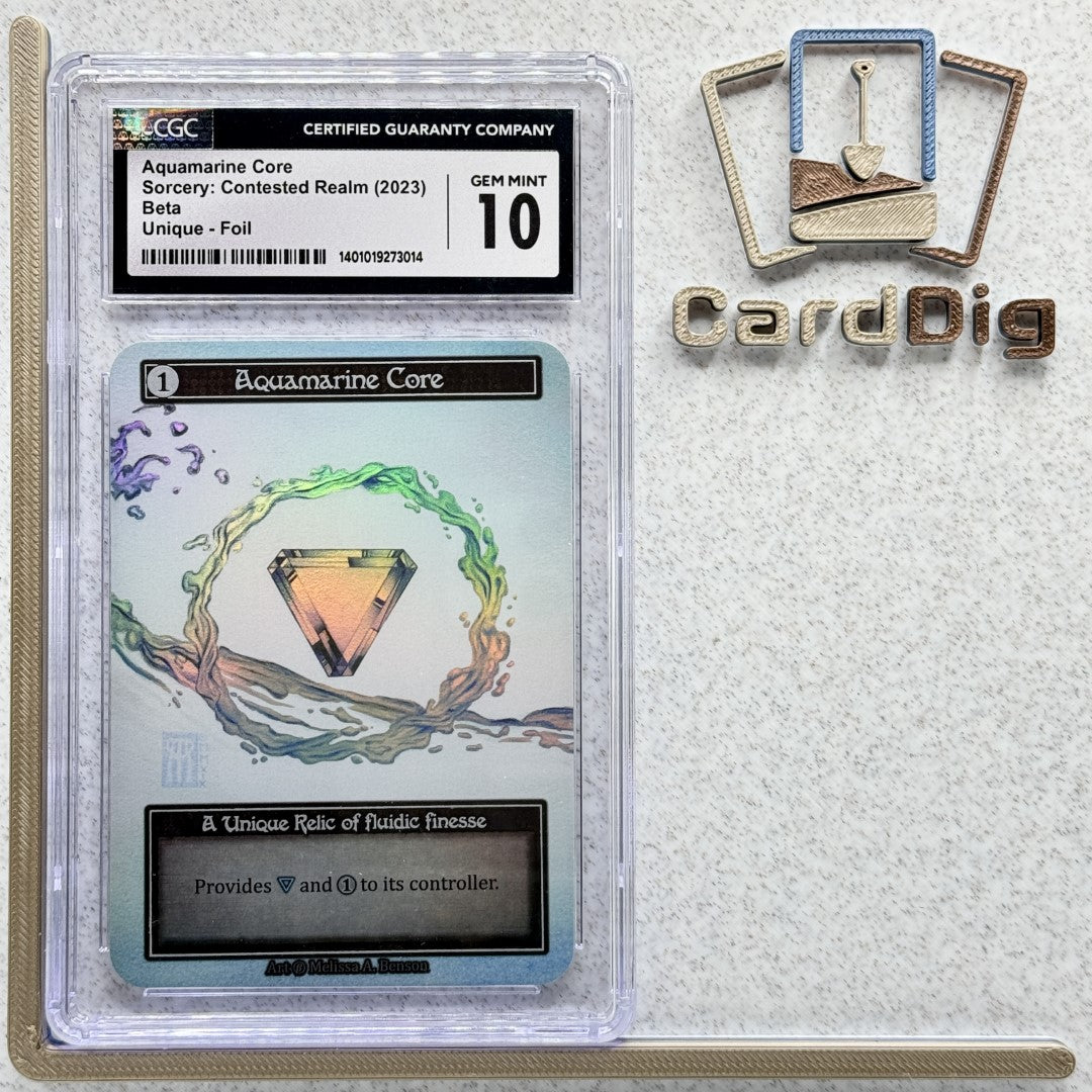 Aquamarine Core  - Foil Graded (α Unq)