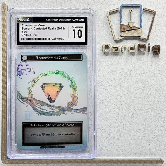 Aquamarine Core  - Foil Graded (β Unq)