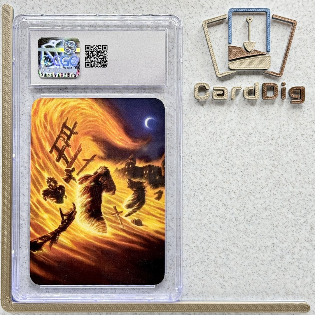 Flame Wave - Foil Graded (α Elite)