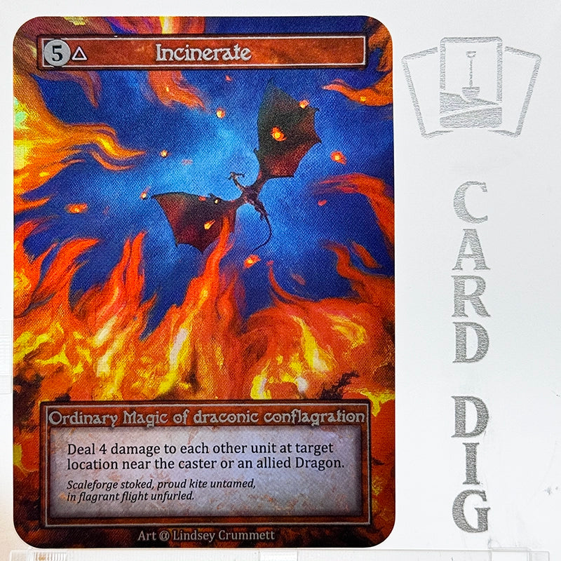 Incinerate - Foil (α Ord)