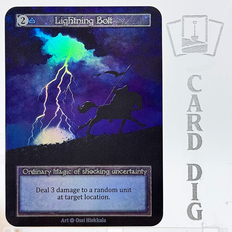 Lightning Bolt - Foil (α Ord)