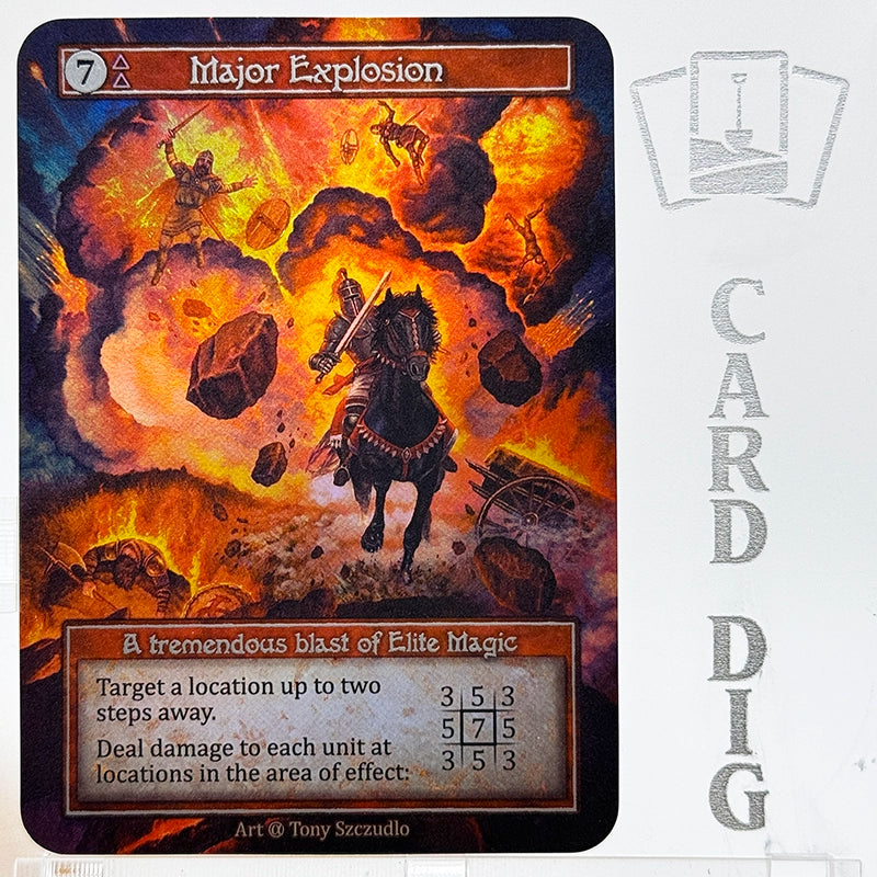 Major Explosion - Foil (α Elite)