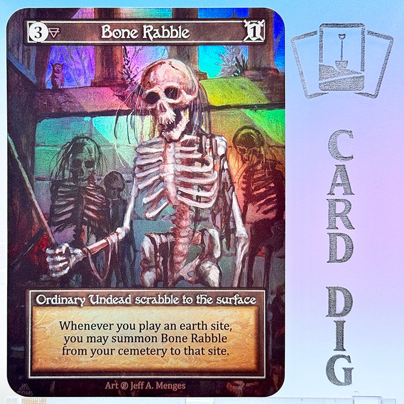 Bone Rabble - Foil (β Ord) – Card Dig