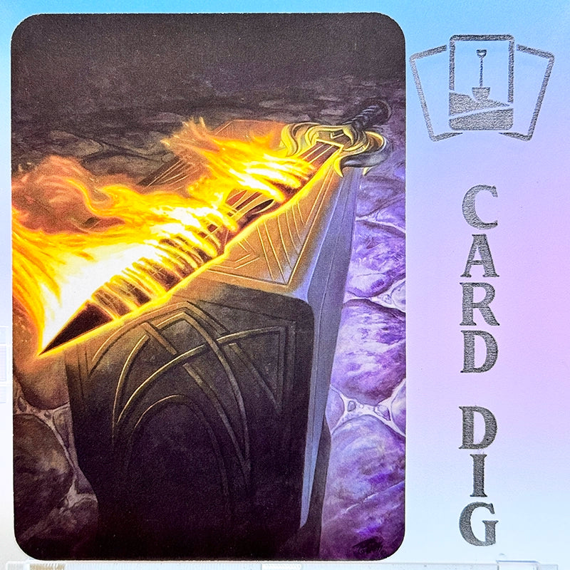 Flaming Sword - Foil (β Exc)