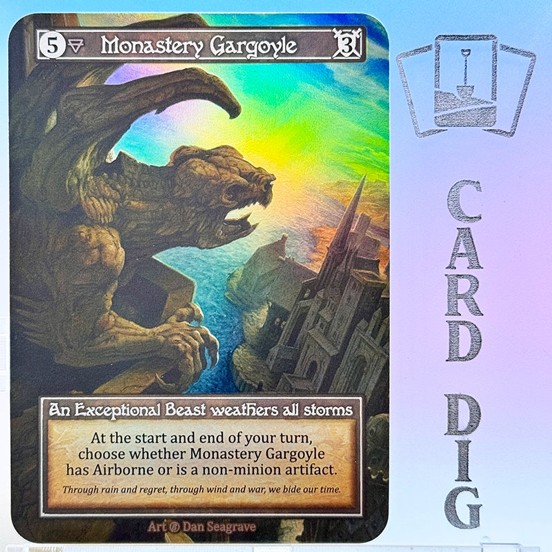 Monastery Gargoyle - Foil (β Exc)