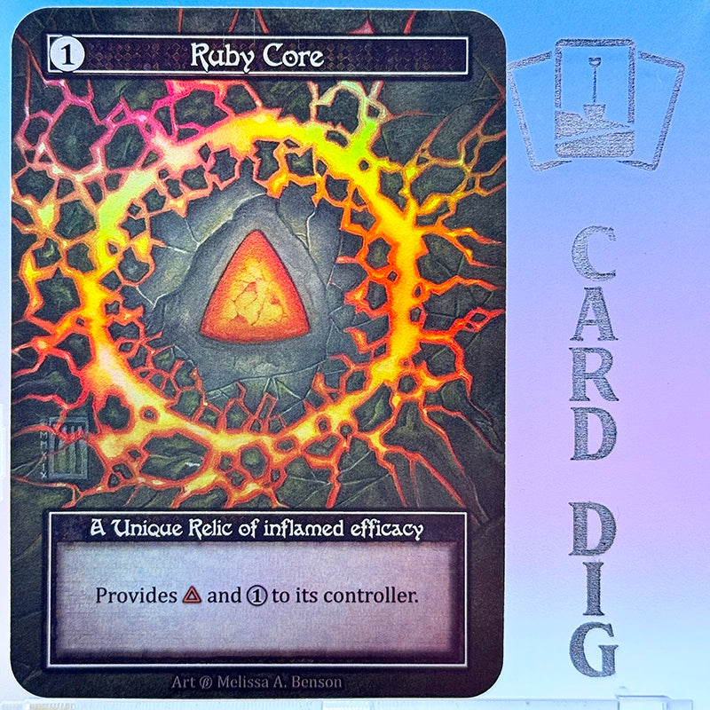 Ruby Core - Foil (β Unq) – Card Dig