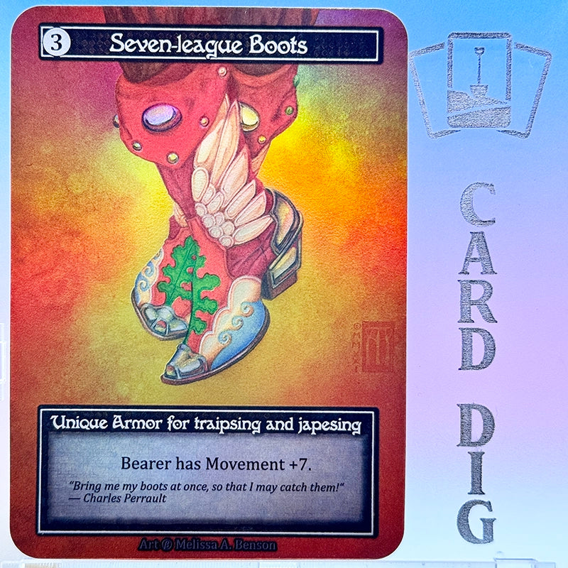 Seven-league Boots - Foil (β Unq)