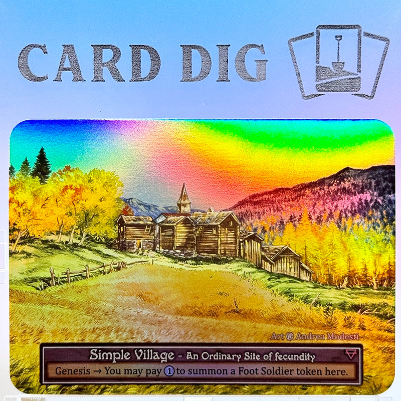 Simple Village - Foil (β Ord)