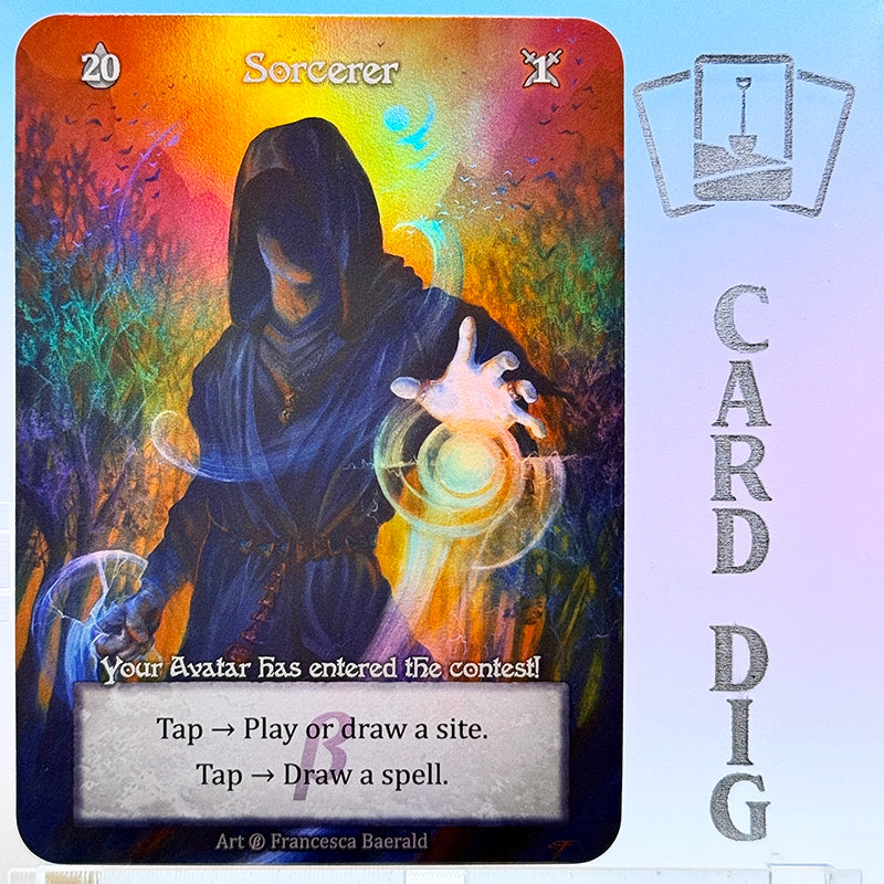 Sorcerer - Foil (β Promo Boxtopper)