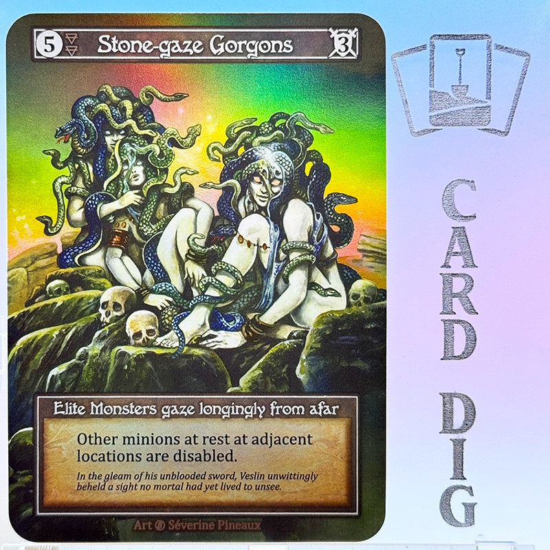 Stone-gaze Gorgons - Foil (β Elite)