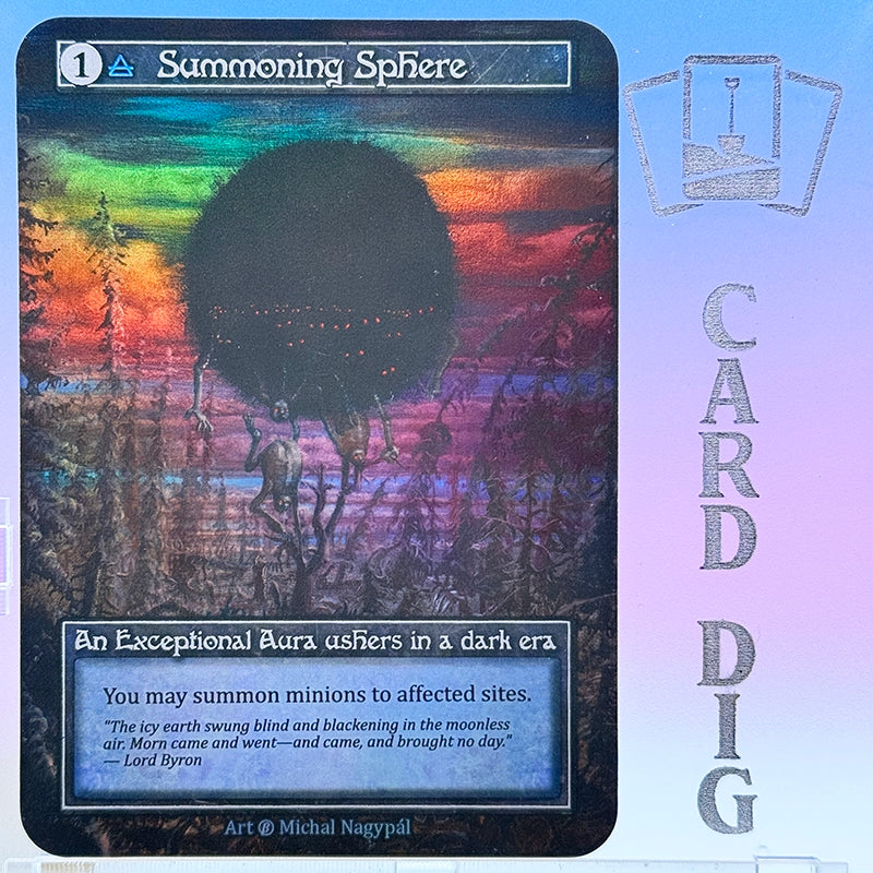 Summoning Sphere - Foil (β Exc)