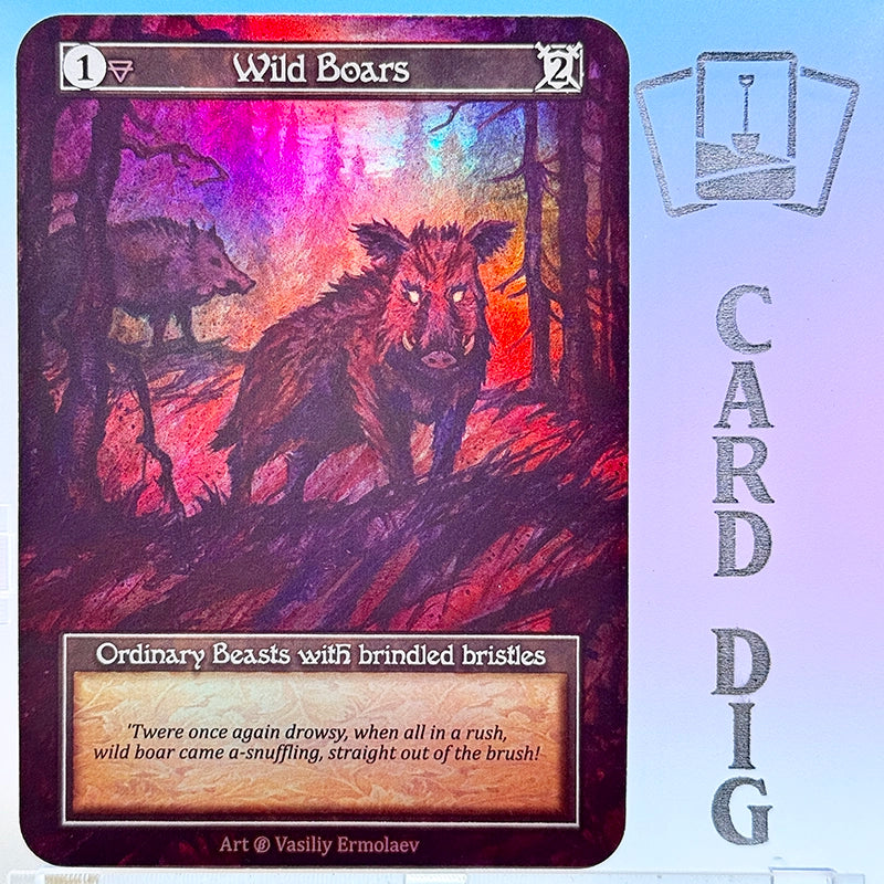 Wild Boars - Foil (β Ord)