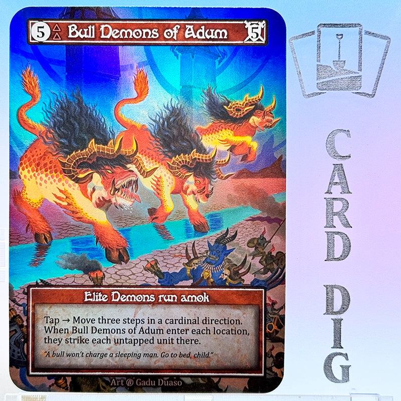 Bull Demons of Adum - Foil (β Elite)