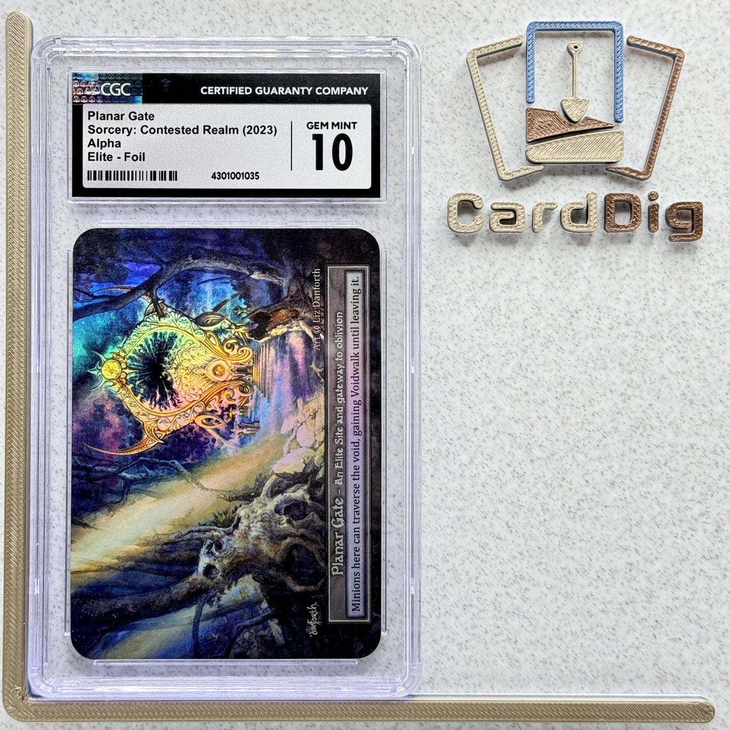 Planar Gate - Foil Graded (α Elite)