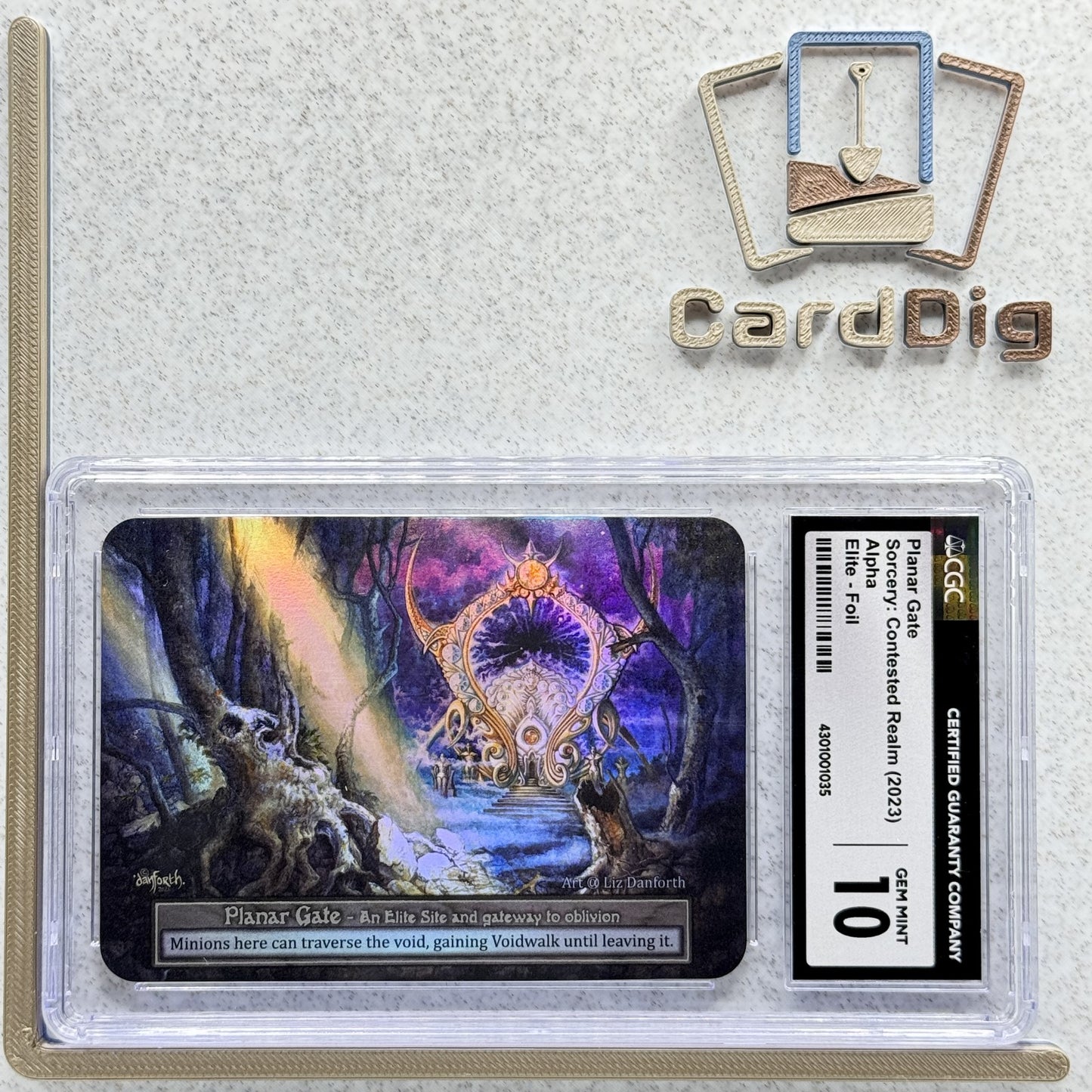 Planar Gate - Foil Graded (α Elite)