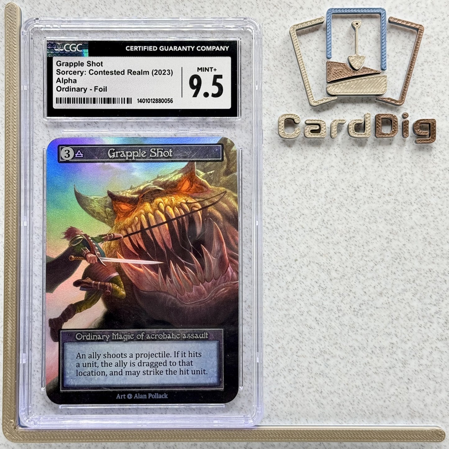 Grapple Shot  - Foil Graded (α Ord)