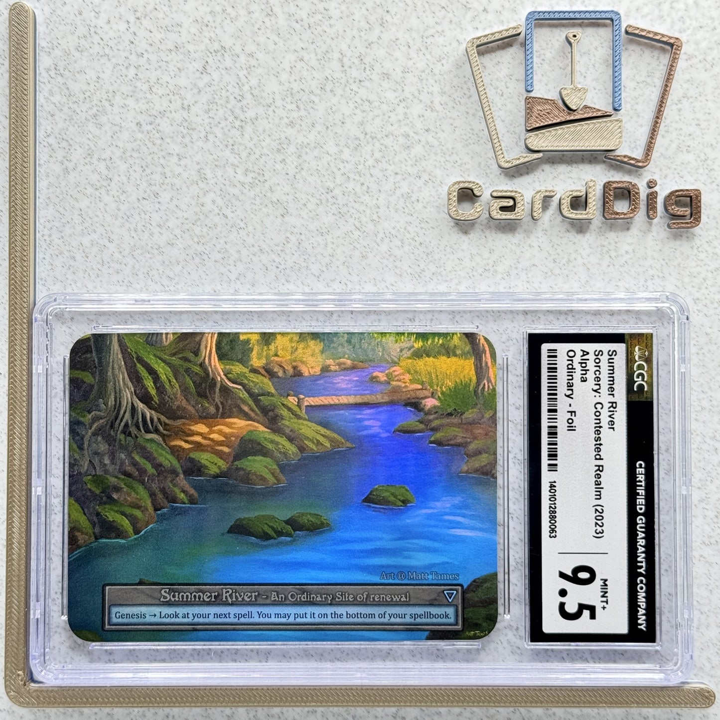 Summer River  - Foil Graded (α Ord)