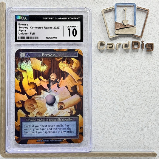 Browse  - Foil Graded (α Unq)