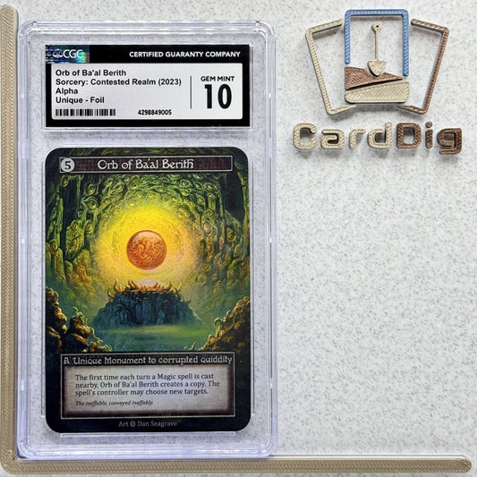 Orb of Ba'al Berith  - Foil Graded (α Unq)