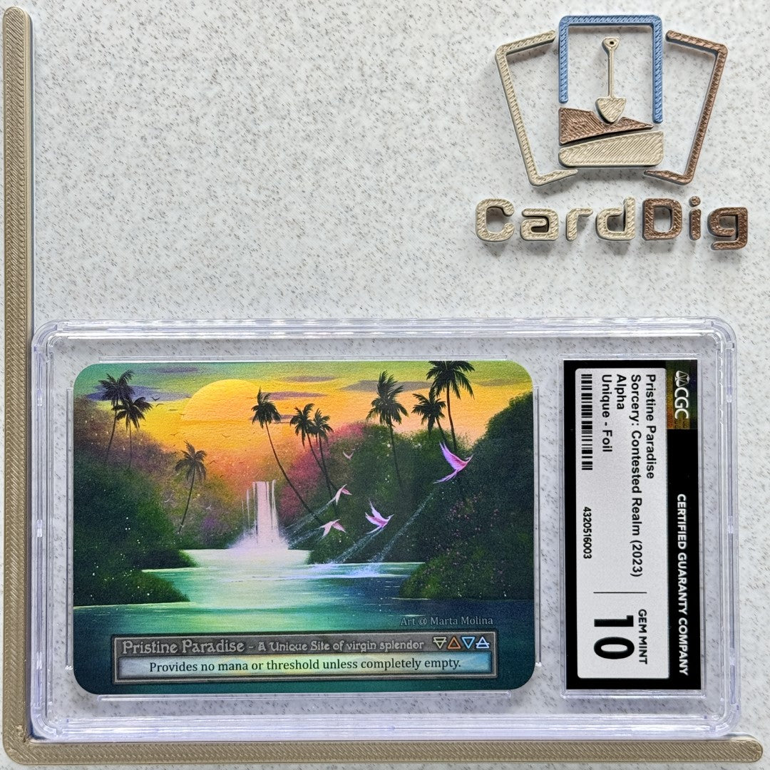 Pristine Paradise  - Foil Graded (α Unq)