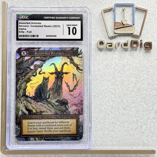 Assorted Animals  - Foil Graded (α Elite)