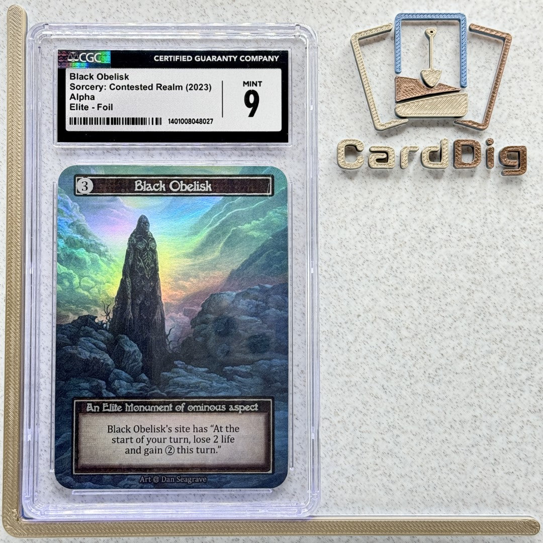 Black Obelisk  - Foil Graded (α Elite)