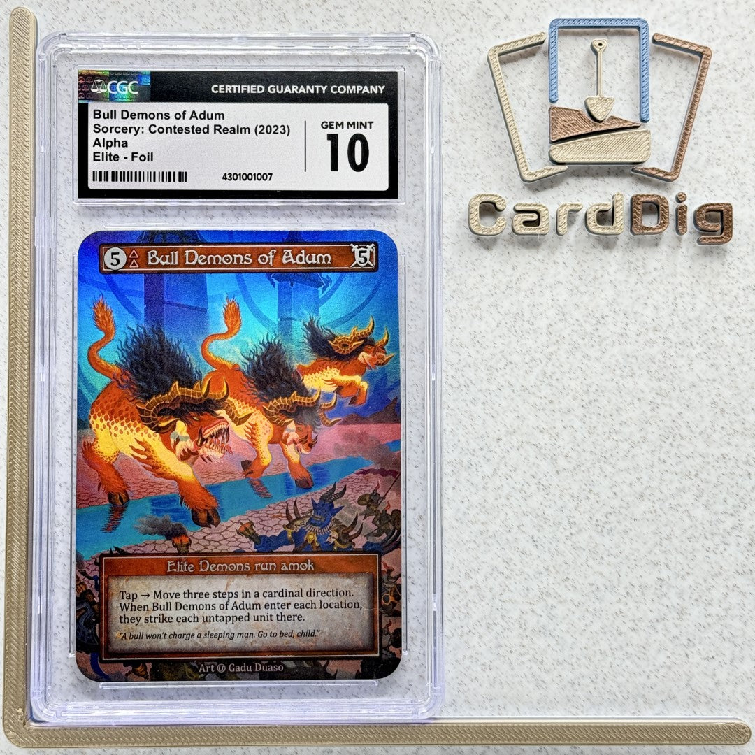 Bull Demons of Adum  - Foil Graded (α Elite)