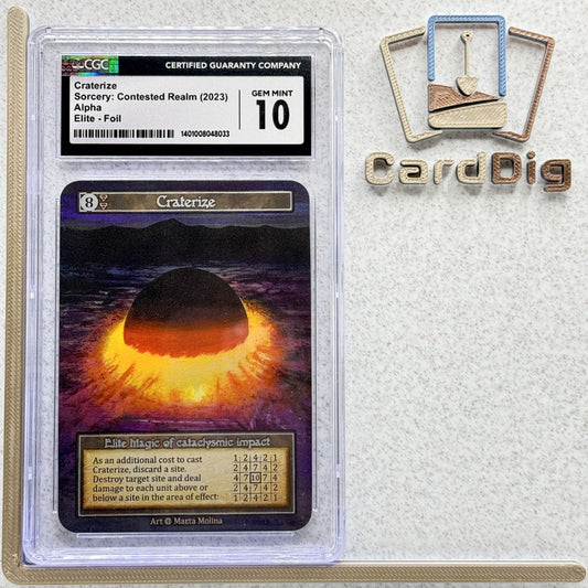 Craterize  - Foil Graded (α Elite)