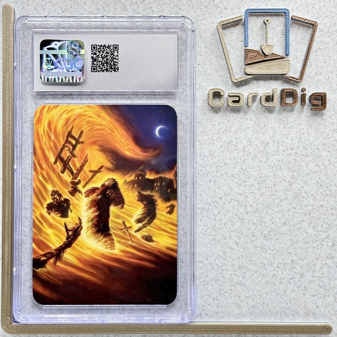 Flame Wave  - Foil Graded (α Elite)