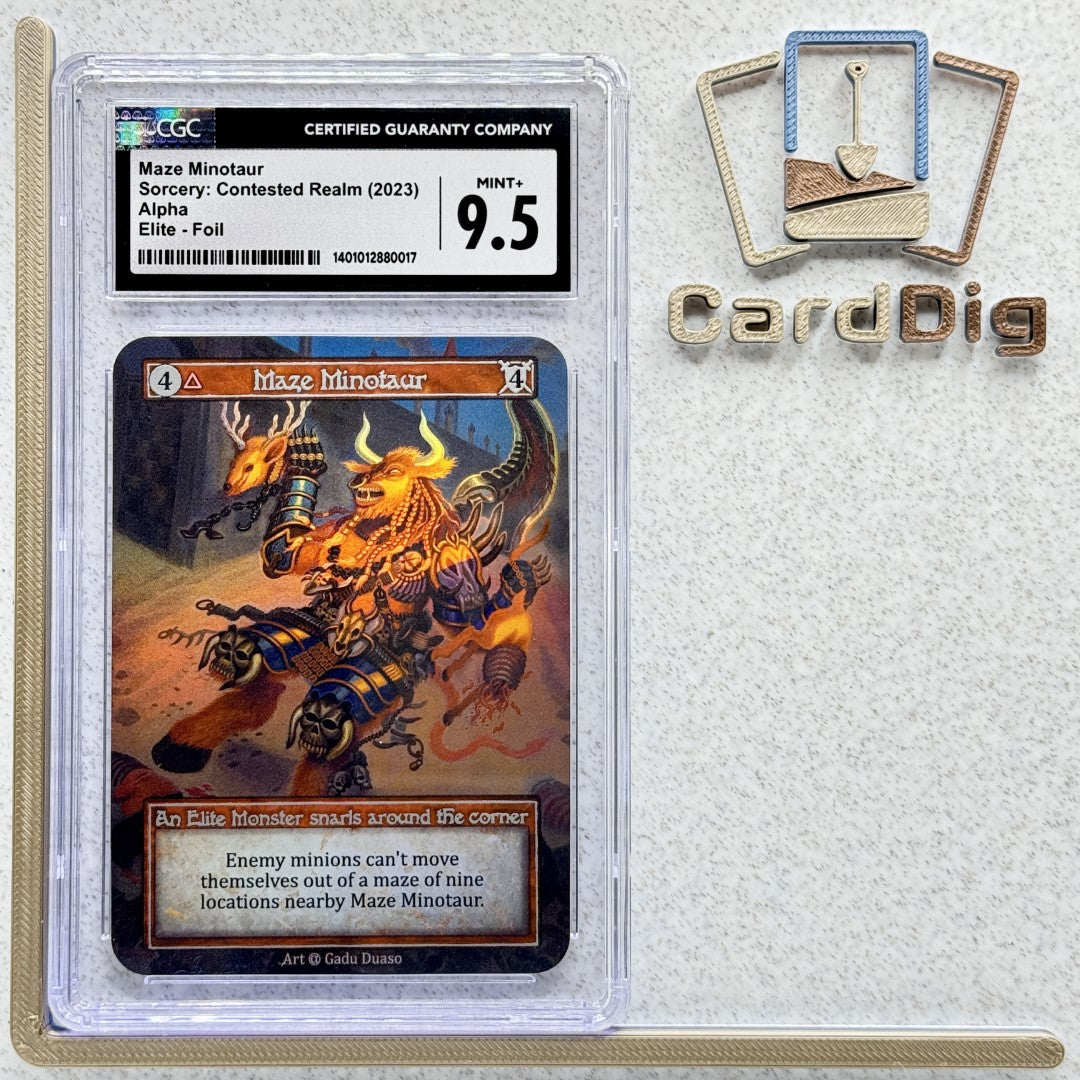 Maze Minotaur  - Foil Graded (α Elite)